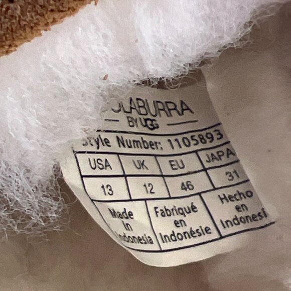 Kolaburra by UGG Tipton Chestnut Men Slipper Winter Faux Fur Shoes Size 13 - Picture 6 of 9